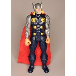 Marvel Avengers Titan Hero Series Thor 12" Action Figure W/ Cape 2013 Hasbro